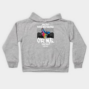 Breakdancing Quote Kids Hoodie